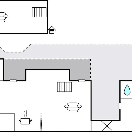 Three-bedroom In 度假居 Hovborg